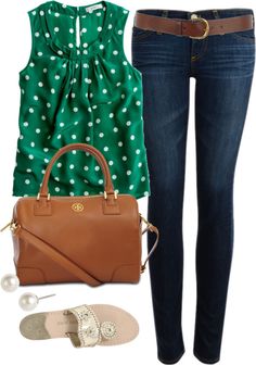 Cute Stitch Fix Outfits, 2016 Summer, Summer Denim, Outfit Trends, Denim Trends, Summer Lovin, Tres Chic, Green Shirt, Mode Vintage