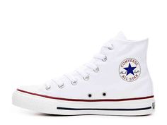 Converse Chuck Taylor All Star High-Top Sneaker - Women's Women's Shoes | DSW Old Stars Shoes, Stars Shoes, Dr Shoes, Pretty Shoes Sneakers, Cute Nike Shoes, White Converse, Hype Shoes, Cute Nikes, Aesthetic Shoes