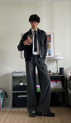 Business Party Outfit Men, Alt Fancy Outfits Men, Prom Fit Men, Y2k Formal Outfit Men, Alternative Formal Outfit Men, Boys Graduation Outfit, Hoco Men Outfits, Alternative Formal Outfit, Mens Cocktail Outfit