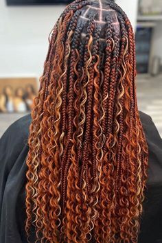 24 Trendy Goddess Braids With Color in 2023 | Lookosm Saturn In Aquarius, Boho Braided Hairstyles, Braiding Hairstyles, Bohemian Braids, Colored Braids, Goddess Braids Hairstyles, Blonde Braids