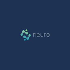 the neuro logo on a dark blue background