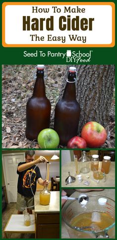 how to make hard cider the easy way