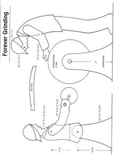 the diagram shows how to make an elephant puppet