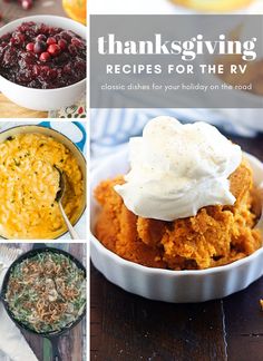 thanksgiving dinner recipes for the rv