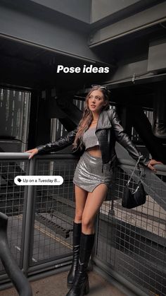 Knee High Boots Outfit Party, Black And Silver Outfits, Dress With Black Boots, Silver Outfits, Black Boots Outfit, Sequin Outfit, Coachella Outfit, Concert Fits