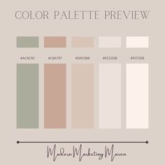 the color palette for modern marketing