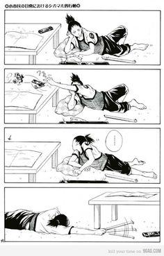 the storyboard shows how to use an anime character