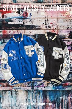 Letter TC Street Fashion Varsity Jacket | Jersey One