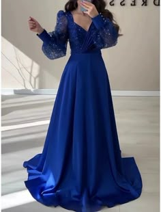 Straight Wedding Dresses, Easy Dress, Dresses Formal Elegant, Black Dress Formal, Evening Gowns Elegant, Royal Blue Dresses, Dress Sewing