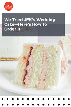 we tried jf's wedding cake - here's how to order it