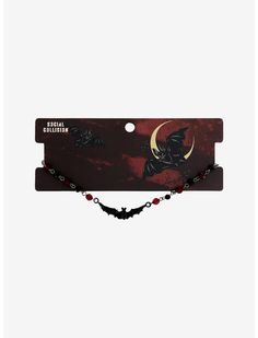 Social Collision Bat Bead Choker Necklace | Hot Topic Sigma Outfit, Spooky Outfits, Random Wishlist, Oc Clothes, Halloween Costume Jewelry, Character Customization, Bat Pendant, Bat Jewelry, Halloween Hair Clips