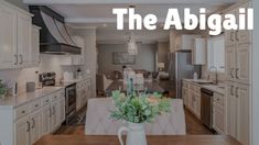 the kitchen is clean and ready to be used as a dining room or living room