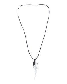 E&L Made In Israel Sterling Silver Shark Navy Cord Necklace Silver Shark, Cord Necklace, Leather Cord, Lobster Claw, Silver Necklaces, Tassel Necklace, Fashion Statement, Eyelashes, Silver Necklace