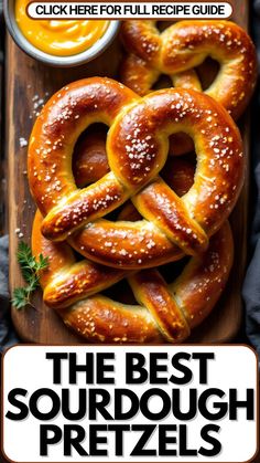 the best sourdough pretzels recipe