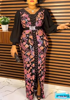 A Shape Gown Ankara, Birthday Party Dinner, Fashion Designer Dress, Wedding Evening Dresses, One Upper, African Party Dresses, Curvy Dresses