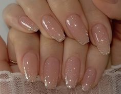 Neutral Pink Manicure, Elegant Touch Nails, Kutek Disney, Mom Party, Simple Gel Nails, Colorful Nails, Casual Nails, Blush Nails, Pretty Gel Nails