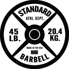 the logo for standard barbershop, which is also used as an advert