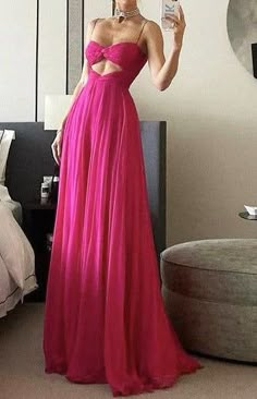 Uusi tyylinen sifonki leikattu hihaton prom -puku, linjaspagettihihnat pitkä iltapuku Simple Party Dress, Pink Spaghetti, Cheap Homecoming Dresses, Mismatched Bridesmaid Dresses, Backless Prom Dresses, Cheap Bridesmaid Dresses, فستان سهرة, Long Prom Dresses