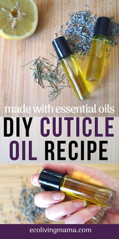 Strengthen nails and soften cuticles with this amazing DIY cuticle oil recipe. This cuticle and nail oil is made with nourishing plant oils, smells fantastic and comes together in just minutes. It also makes a wonderful gift of stocking stuffer!