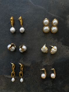 💫 Dive into the world of elegance with our Pearl Earrings Collection. These lustrous gems will adorn you with a timeless beauty that captures hearts and turns heads. Discover the magic of pearls today. #PearlElegance #JewelryLover #pearlearrings #earrings #pearl #pearls #pearlnecklace #pearljewelry #jewelry#earringsoftheday Pearl Crafts, Design Composition, Classy Design, Hoop Design, Composition Design, Freshwater Pearls Earrings, Earrings Collection