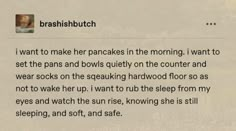 an image of a text message from brashbutch about how to wake up in the morning