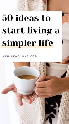 Manual for simple living: 50+ ideas to simplify your life How To Be Simple, How To Refresh Your Life, Slow Simple Living, Gentle Living, Slow Living Lifestyle, Living A Simple Life, Live A Simple Life, Living Slow, Living Intentionally