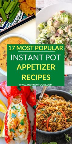 the most popular instant pot appetizer recipes