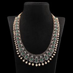 Bridal Jewelery, Bridal Jewelry Collection, Diamond Necklaces, Jewelry Design Earrings, Jewelry Indian, Emerald Necklace, Design Earrings