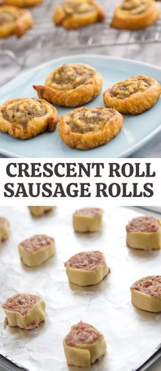 Easy Breakfast Crescent Roll Sausage Rolls Recipe Crescent Roll Sausage, Breakfast Crescent, Spark Recipes, Christmas Dinner Side Dishes, Crescent Breakfast, Sausage Rolls Recipe, Crescent Recipes, Baked Breakfast Recipes, Breakfast Crescent Rolls