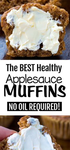 the best healthy applesauce muffins no oil required are you ready to eat them?