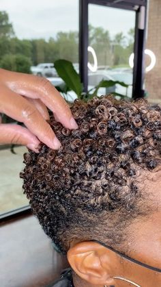 Short Hair Coils, Short Hair Curl, Curly Twa, Twa Hair, Honey Brown Hair Color