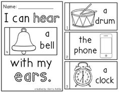 worksheet for beginning and ending sounds in the letter i, with an alarm clock