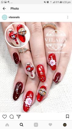 Stilleto Nails Designs, Korean Nail Art, Art Deco Nails, Happy Nails, Christmas Nail Art Designs, Wallpapers Images