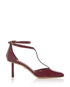 Ferragamo Women's Lysandra High Heel Pumps Ferragamo Shoes, Strap Pumps, Patent Leather Pumps, High Heel Pumps, T Strap, Leather Pumps, Manolo Blahnik, Pump Shoes, Salvatore Ferragamo