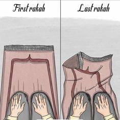 two images showing the same person's foot and their feet, with one being pushed up