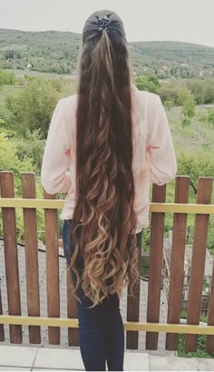 Half Pony, Extra Long Hair, Silky Smooth Hair, Long Hair Pictures, Flowing Hair