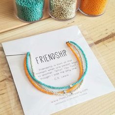 Jewerly Packaging Ideas, Best Friend Bracelet, Gifts Forbest Friend, Friend Bracelet, Diy Gifts For Mom, Creative Diy Gifts, Friend Bracelets