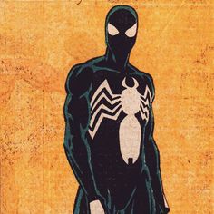 an image of a spider - man standing with his hands in his pockets