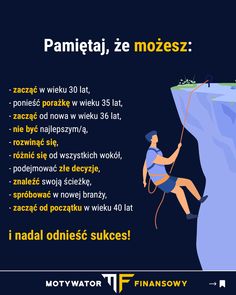 a man climbing up the side of a cliff with text below him that reads, panhetaii, ze mozeszezzzezzz