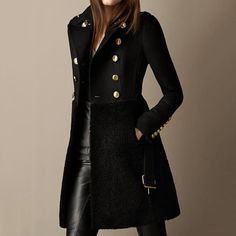 Overcoat Jacket, Pea Coats Women, Long Winter Coats, Women Overcoat, Woolen Coat, Double Breasted Coat, Casual Streetwear, Casual Jacket, Long Coat