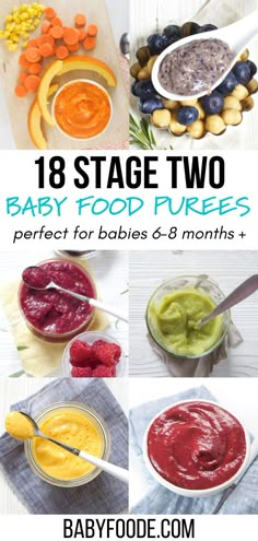 baby food purees are great for babies and toddlers