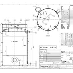 an architectural drawing shows the details for a building