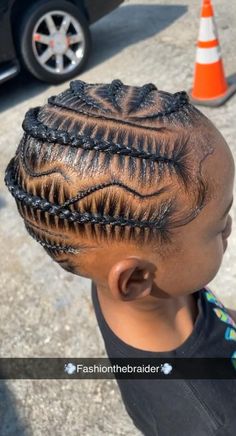 Follow me for more of my styles. Ig:Fashionthebraider Kid Feed In Braid Styles, Kids Feed In Braids Hairstyles, Children Cornrow Hairstyles Natural Kids, Kids Stitch Braids, Braid Styles For Kids, Kids Lemonade Braids, Toddler Cornrow Styles, Cornrow Styles For Girls, Cornrow Hairstyles For Kids