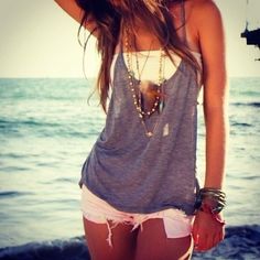 Gotta get to the beach in this Healing Pictures, Summer Outfits 2014, Summer Clothes Collection, 2024 Quotes, Wise Thoughts, Outfits 2014, Denim Shorts Outfit, Dragon Heart, Wild Heart