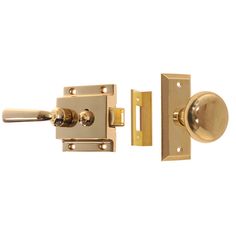 an image of a door handle and latch