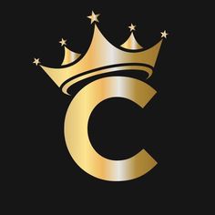 the letter c with a crown on top