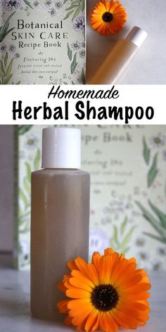 Herbal Shampoo Recipe, Awapuhi Shampoo, Diy Shampoo Recipe, Herbal Hair Care, Herbal Shampoo, Botanics Skin Care, Hair And Skin Care, Diy Deodorant