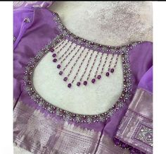 Blouse Designs Latest Work Design, Short Hand Aari Work Blouse Design, Pattu Blouse Back Neck Designs Pattern, Blouse Models For Pattu Sarees, Aari Work Simple Design, Aari Work Neck Design, Heavy Work Blouse Designs, Bridal Aari Work Blouse Designs