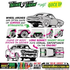 how to draw an old car with quick tips for beginners and advanced drawing students