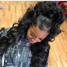 90s Style Half Up Half Down, Black Hair Wedding Styles Half Up Half Down, Black Women Gala Hairstyles, Black Women Hairstyles Half Up Half Down, Gala Hairstyles Black Women Natural, Half Up Half Down Crochet Braids, Half Up Half Down Ponytail Black Women, Half Up Half Down Curly Hair Black Women, Half Up And Down Hairstyles Black Women